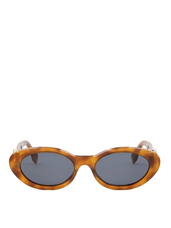 FENDI: Gafas de sol - Gafas De Sol - Marrón