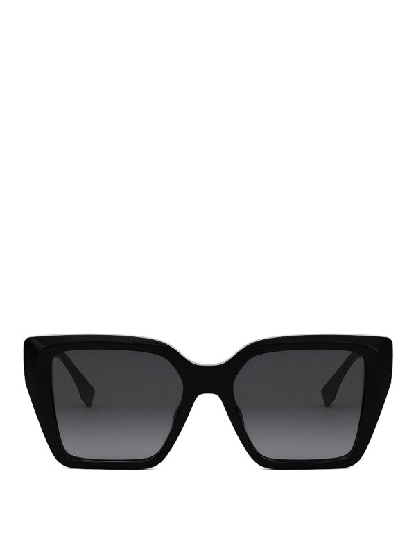 FENDI: Gafas de sol - Gafas De Sol - Negro