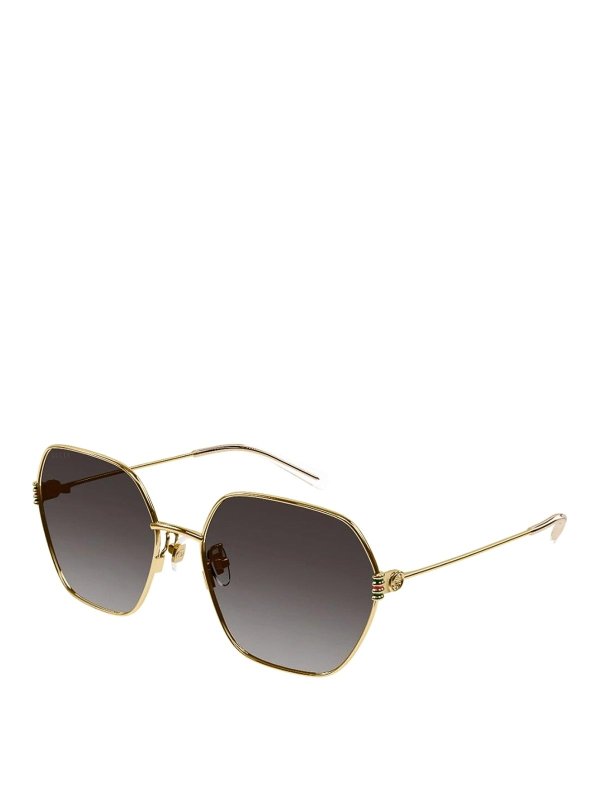 The Best Shops GUCCI: Lunettes de soleil - Lunettes De Soleil - Or