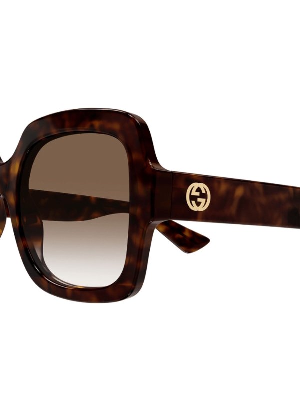 The Best Shops GUCCI: Lunettes de soleil - Lunettes De Soleil - Marron