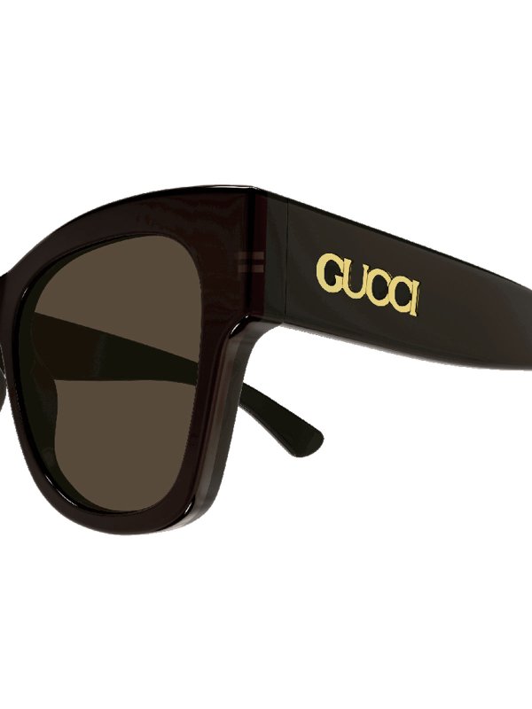 The Best Shops GUCCI: Lunettes de soleil - Lunettes De Soleil - Marron
