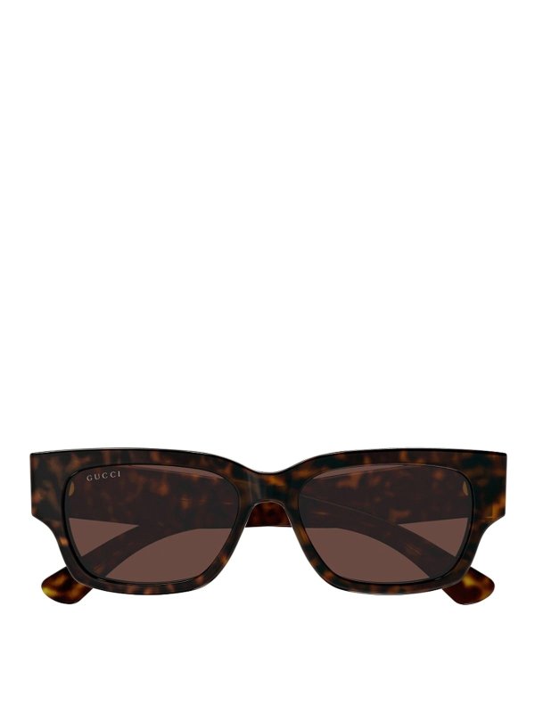 GUCCI: Lunettes de soleil - Lunettes De Soleil - Marron