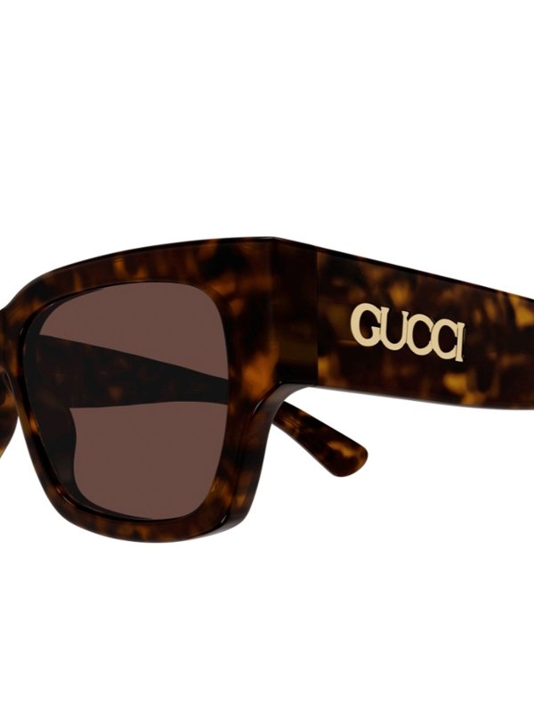 The Best Shops GUCCI: Lunettes de soleil - Lunettes De Soleil - Marron