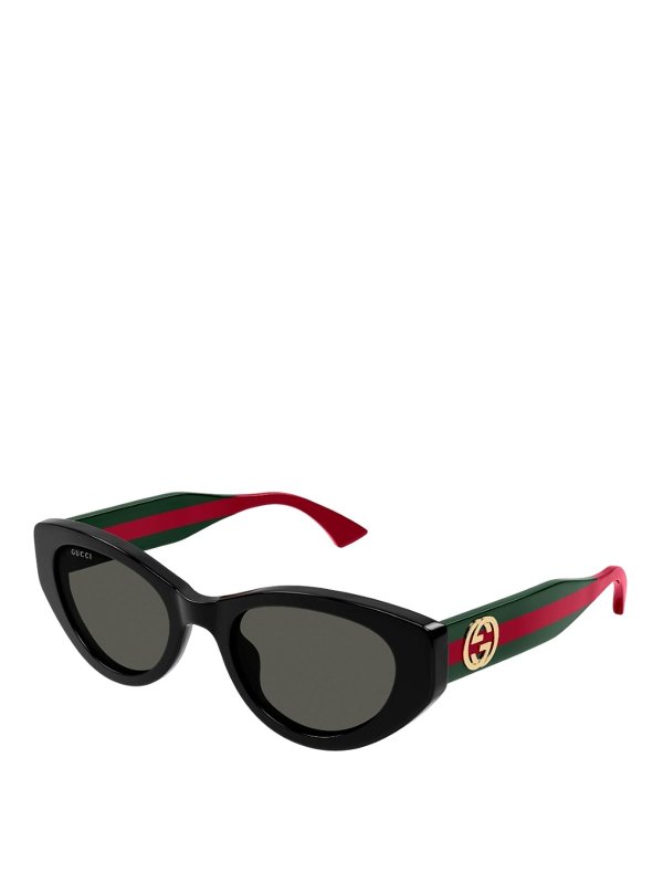 GUCCI: Lunettes de soleil online - Lunettes De Soleil - Noir