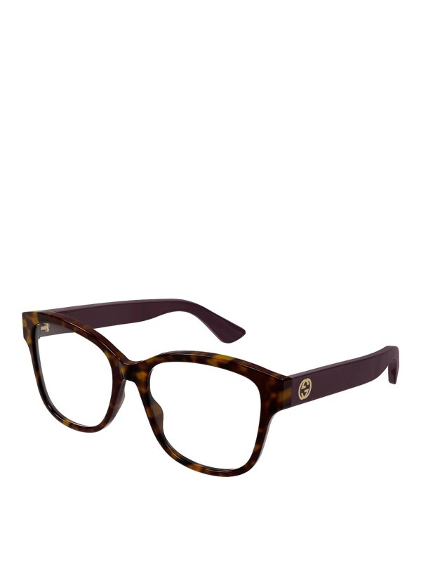 GUCCI: 眼鏡 online - 眼鏡 - ダークレッド