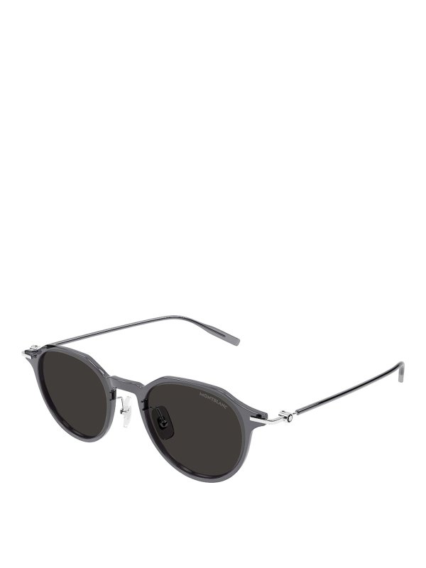 The Best Shops MONTBLANC: Lunettes de soleil - Lunettes De Soleil - Gris