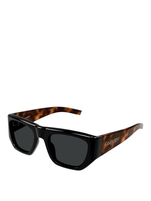 SAINT LAURENT: Lunettes de soleil online - Lunettes De Soleil - Marron