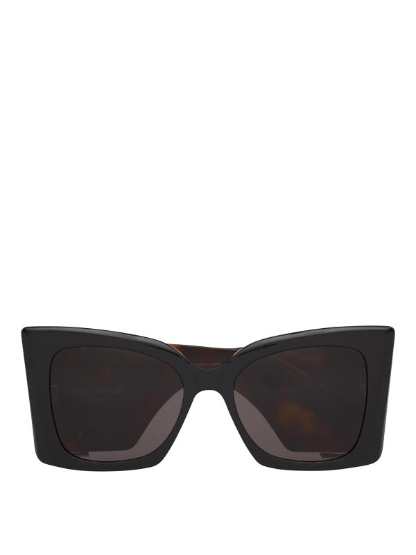 SAINT LAURENT: Lunettes de soleil - Lunettes De Soleil - Marron