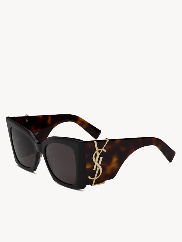 SAINT LAURENT: Lunettes de soleil online - Lunettes De Soleil - Marron