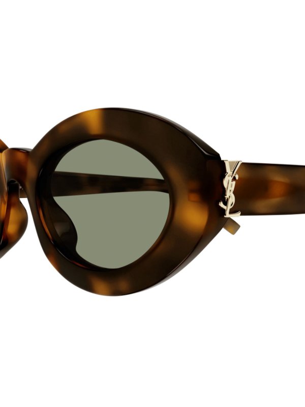 The Best Shops SAINT LAURENT: Lunettes de soleil - Lunettes De Soleil - Marron