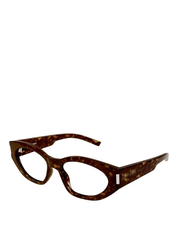 SAINT LAURENT: 眼鏡 online - 眼鏡 - ブラウン