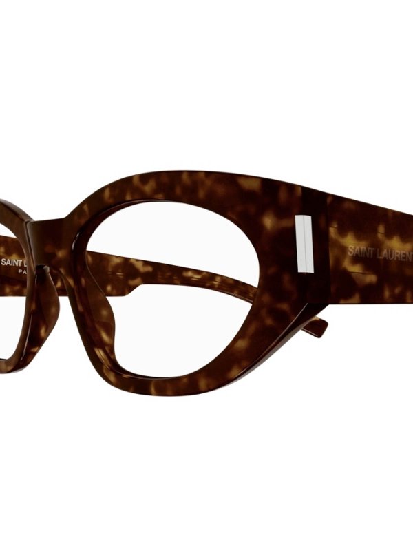 The Best Shops SAINT LAURENT: 眼鏡 - 眼鏡 - ブラウン