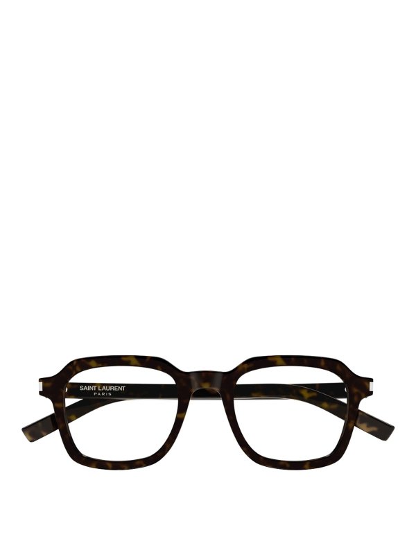 SAINT LAURENT: Lunettes - Lunettes - Marron