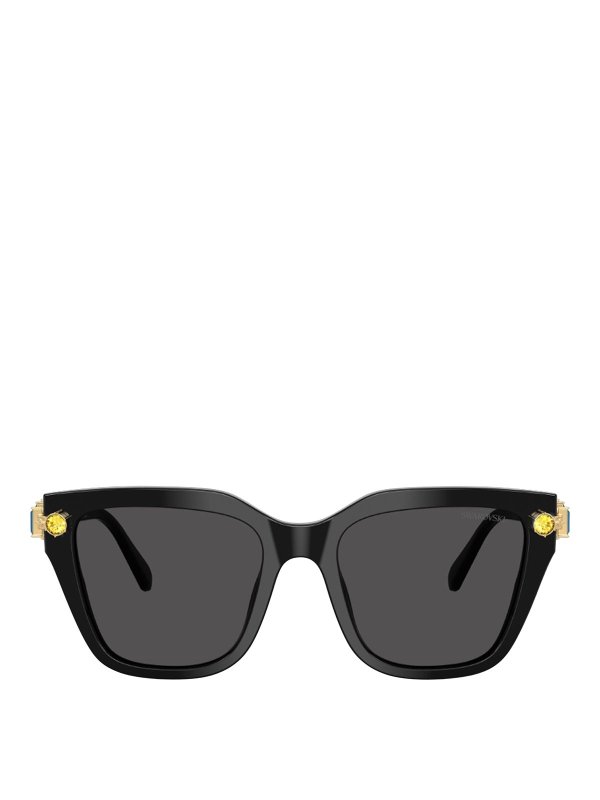 SWAROVSKI: サングラス - サングラス - 黒