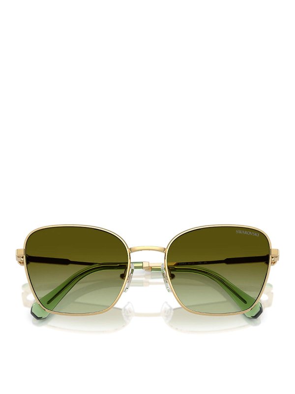 SWAROVSKI: サングラス - サングラス - 緑
