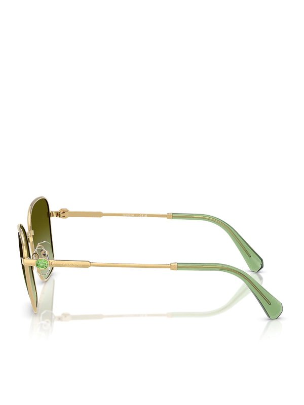 The Best Shops SWAROVSKI: サングラス - サングラス - 緑