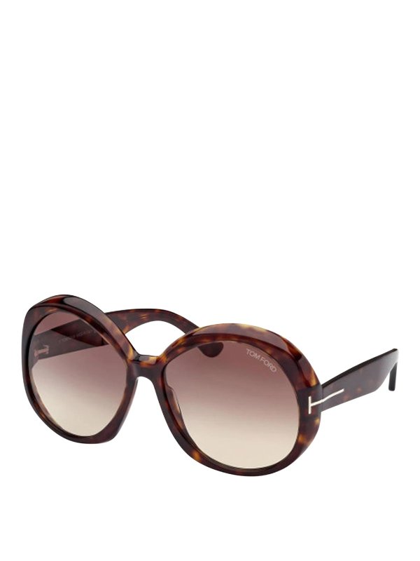 TOM FORD: Gafas de sol - Gafas De Sol - Marrón