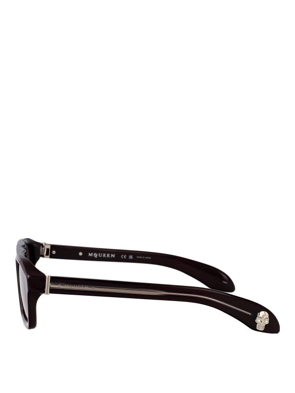 The Best Shops ALEXANDER MCQUEEN: Lunettes de soleil - Lunettes De Soleil - Violet