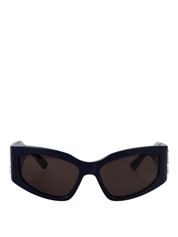 BALENCIAGA: サングラス - サングラス - ブルー