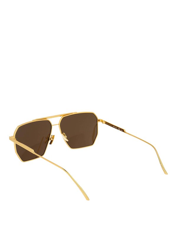 サングラス - 金 shop online: BOTTEGA VENETA