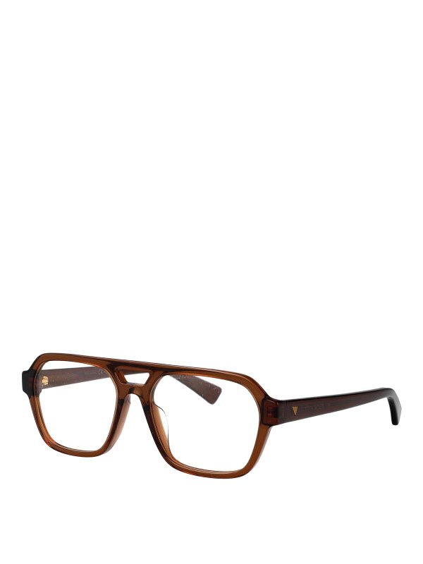 BOTTEGA VENETA: 眼鏡 online - 眼鏡 - ブラウン