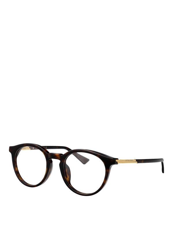 BOTTEGA VENETA: gafas online - Gafas - Marrón
