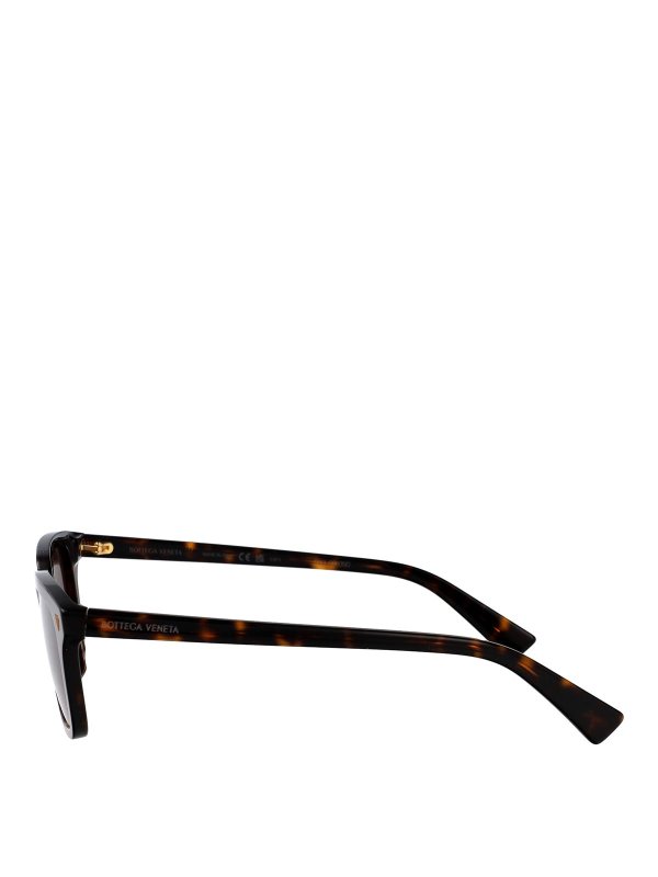 The Best Shops BOTTEGA VENETA: Lunettes de soleil - Lunettes De Soleil - Marron