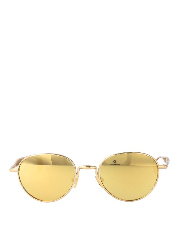BOTTEGA VENETA: Lunettes de soleil - Lunettes De Soleil - Or
