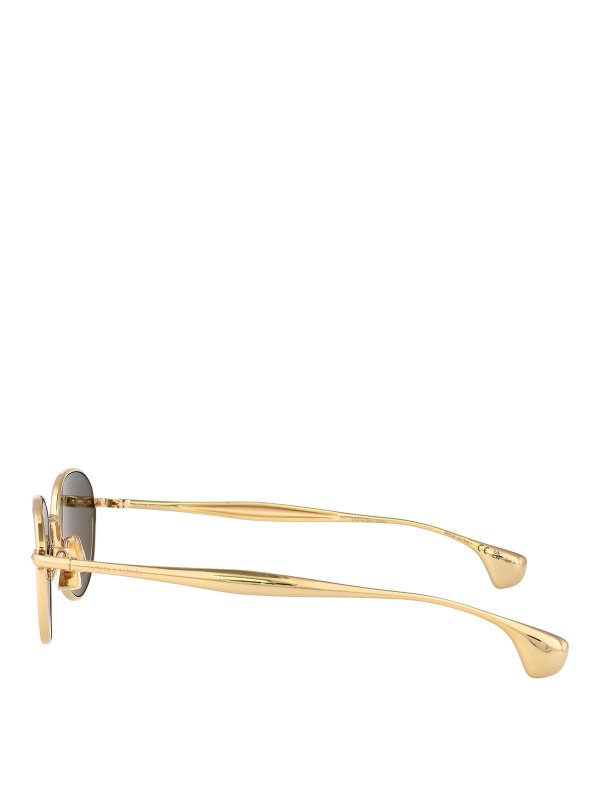 The Best Shops BOTTEGA VENETA: Lunettes de soleil - Lunettes De Soleil - Or