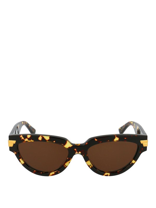 BOTTEGA VENETA: Sonnenbrillen - Sonnenbrille - Braun
