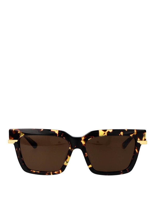 BOTTEGA VENETA: Sonnenbrillen - Sonnenbrille - Braun