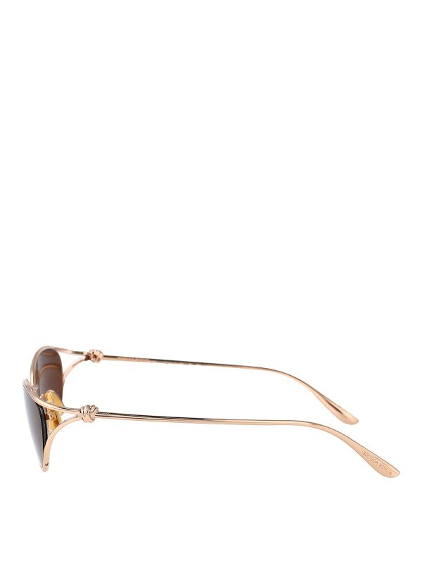 The Best Shops BOTTEGA VENETA: Sonnenbrillen - Sonnenbrille - Gold