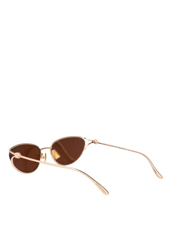 Sonnenbrille - Gold shop online: BOTTEGA VENETA