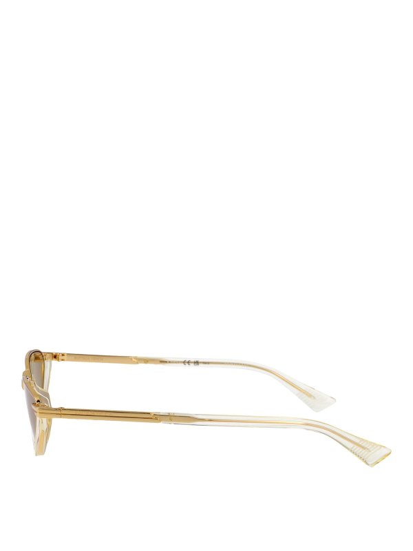 The Best Shops BOTTEGA VENETA: Gafas de sol - Gafas De Sol - Amarillo
