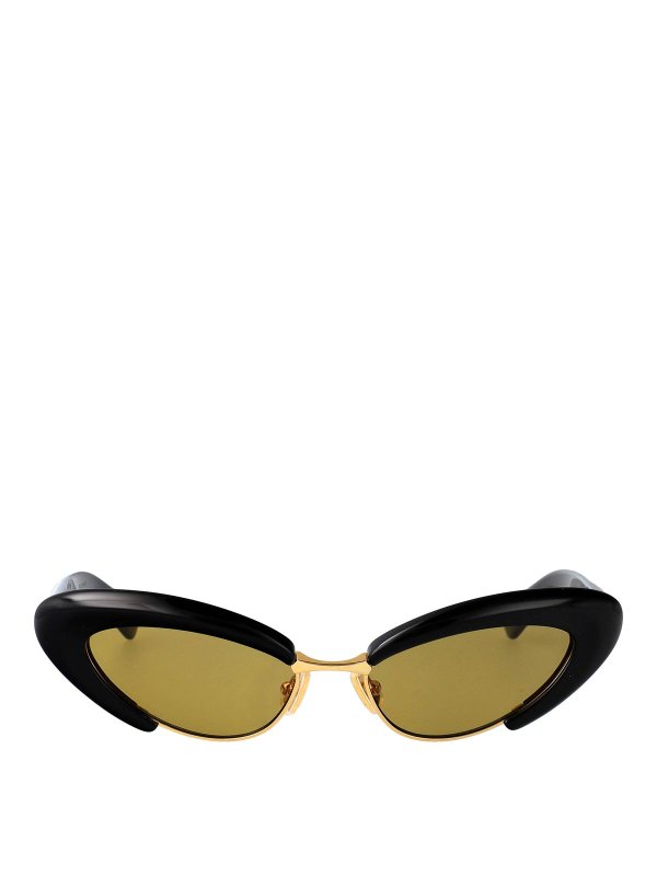 BOTTEGA VENETA: Lunettes de soleil - Lunettes De Soleil - Noir