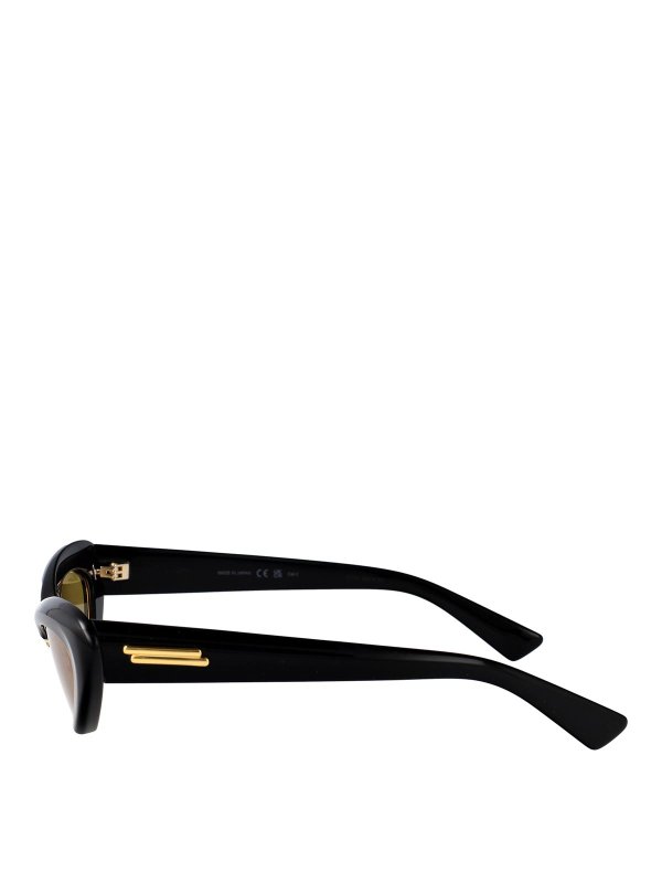 The Best Shops BOTTEGA VENETA: Lunettes de soleil - Lunettes De Soleil - Noir