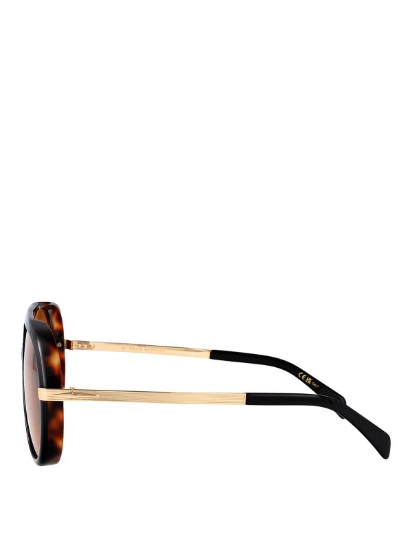 The Best Shops DAVID BECKHAM: サングラス - サングラス - 黒