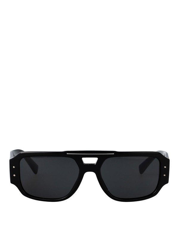 DOLCE & GABBANA: サングラス - サングラス - 黒