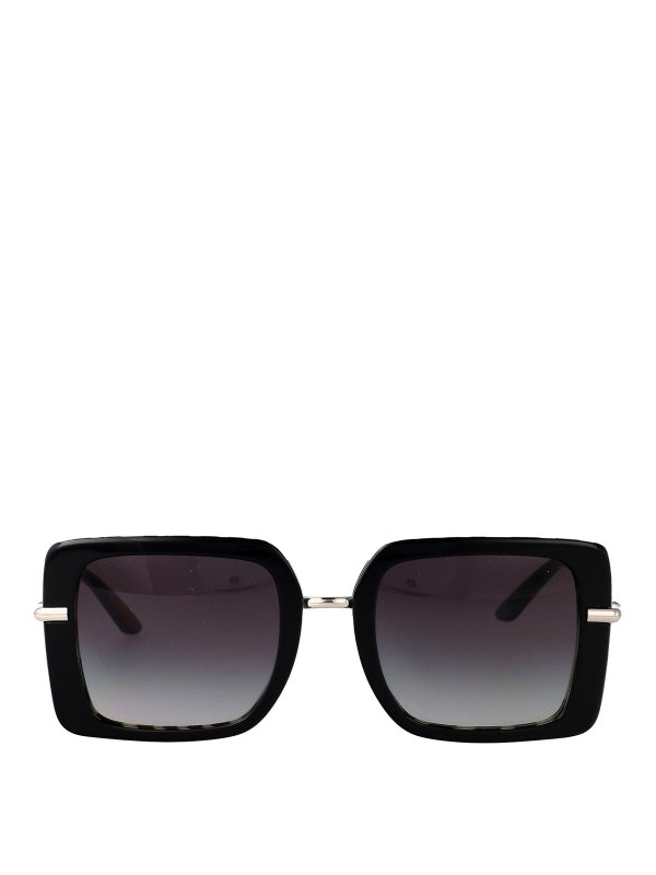 DOLCE & GABBANA: サングラス - サングラス - 黒