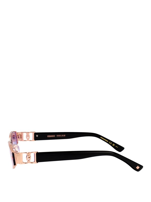 The Best Shops DSQUARED2: Gafas de sol - Gafas De Sol - Dorado