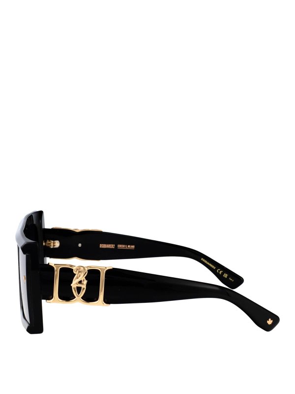 The Best Shops DSQUARED2: Sonnenbrillen - Sonnenbrille - Schwarz