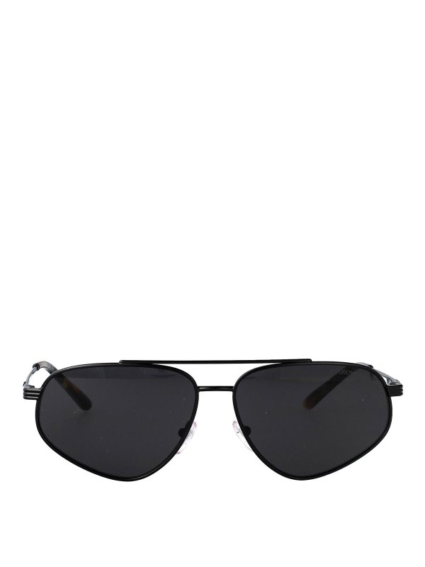 EMPORIO ARMANI: サングラス - サングラス - 黒