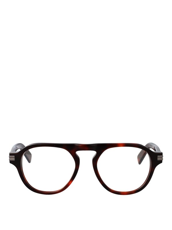 ZEGNA: Lunettes - Lunettes - Marron
