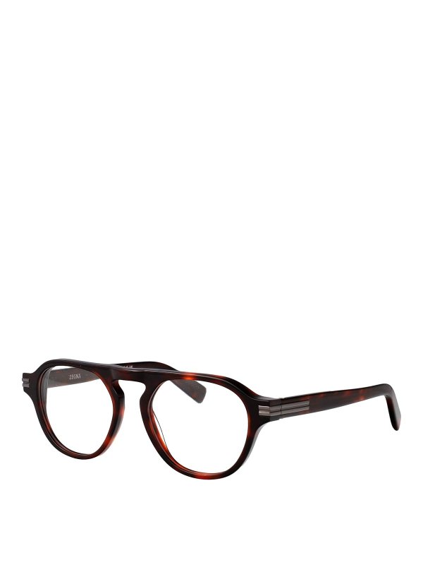 ZEGNA: Lunettes online - Lunettes - Marron