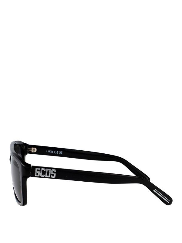 The Best Shops GCDS: Sonnenbrillen - Sonnenbrille - Schwarz