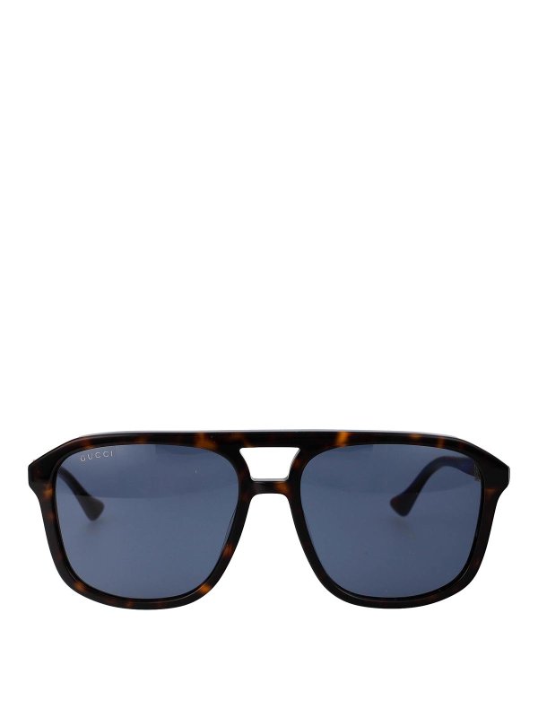 GUCCI: サングラス - サングラス - ブラウン