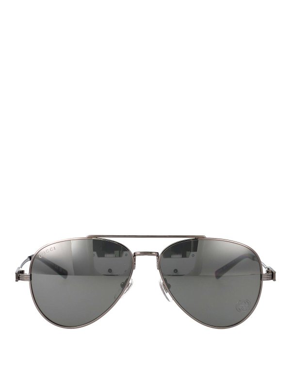 GUCCI: サングラス - サングラス - 銀