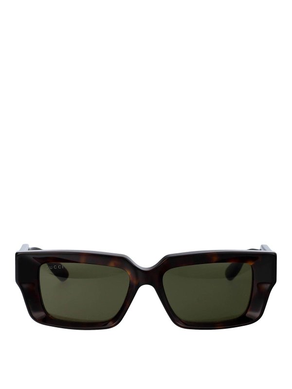 GUCCI: Sonnenbrillen - Sonnenbrille - Braun