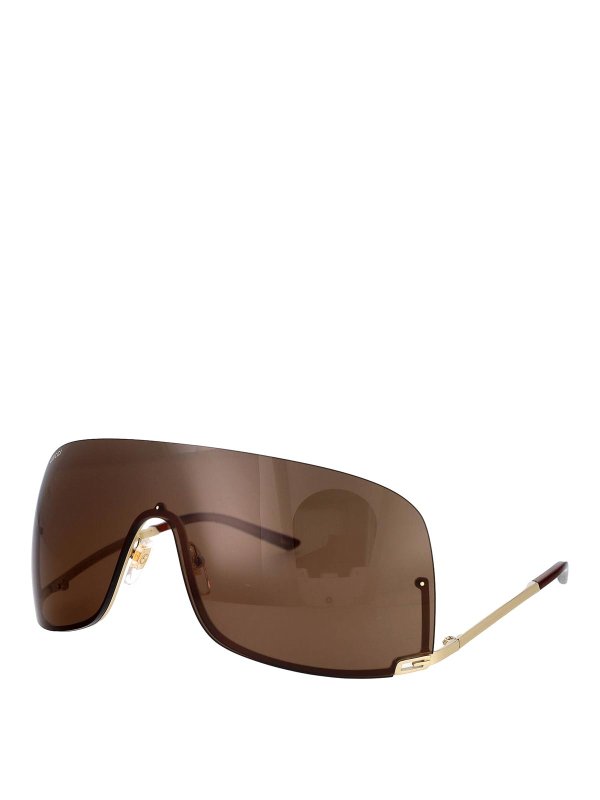 GUCCI: Gafas de sol online - Gafas De Sol - Dorado