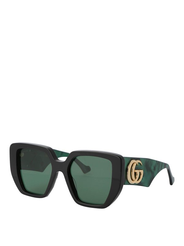 GUCCI: Lunettes de soleil online - Lunettes De Soleil - Noir